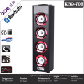 Model number KBQ-706 horn 4inch led light bluetooth speaker with microphone